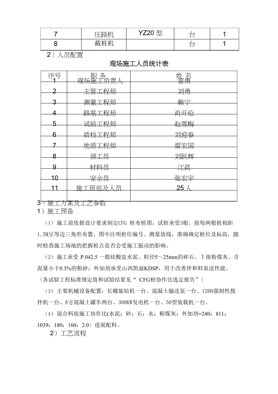 CFG桩工艺性试验技术方案试验及总结报告_第3页