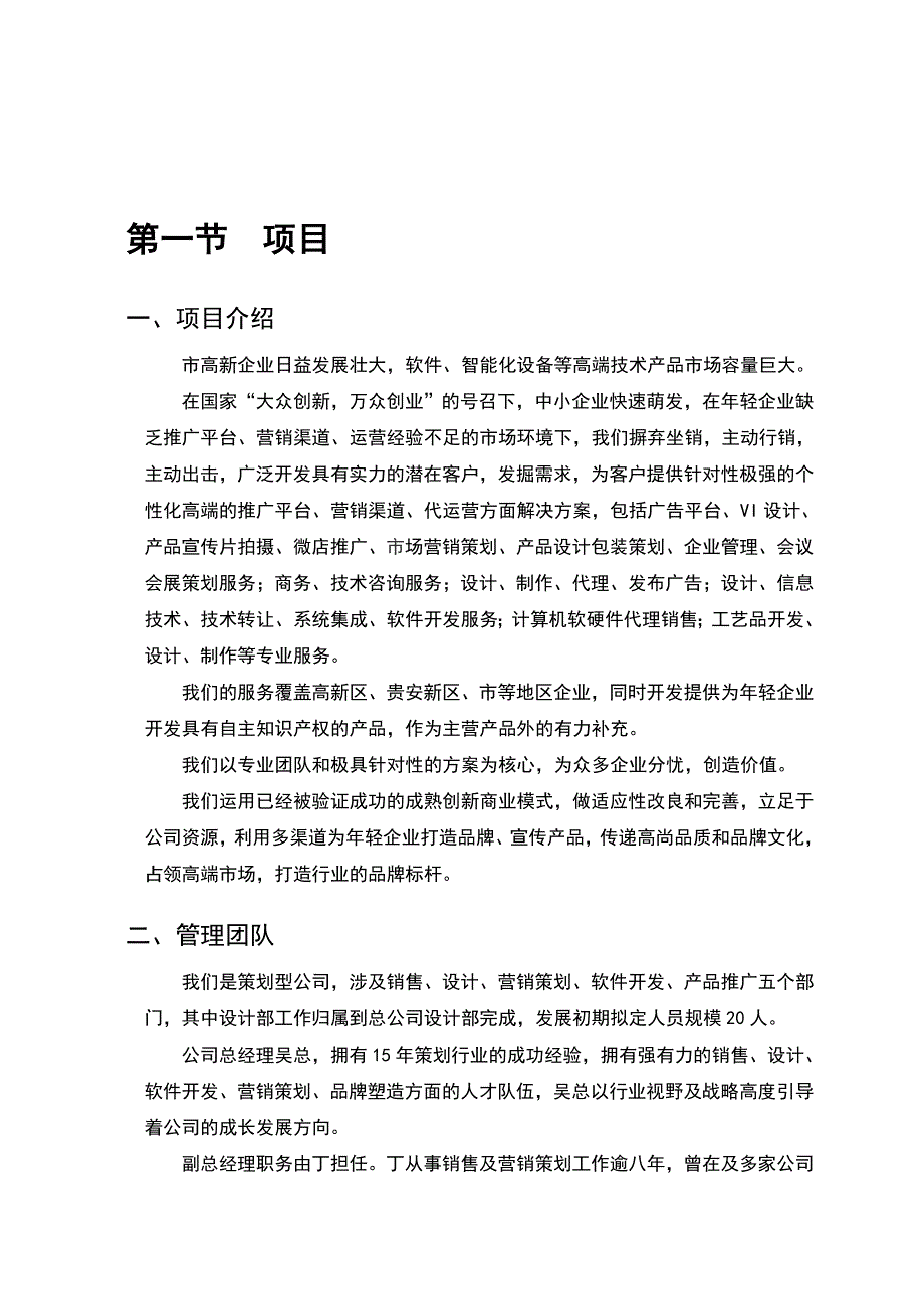 新公司运营计划书_第2页