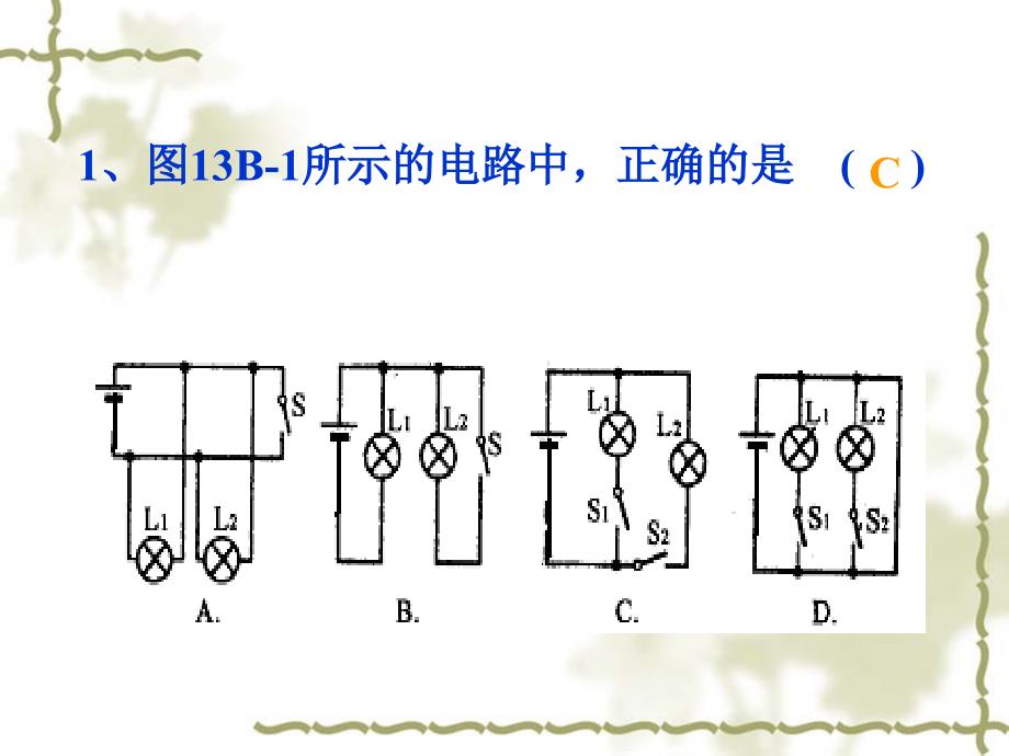 电路与电路图专题训练_第2页