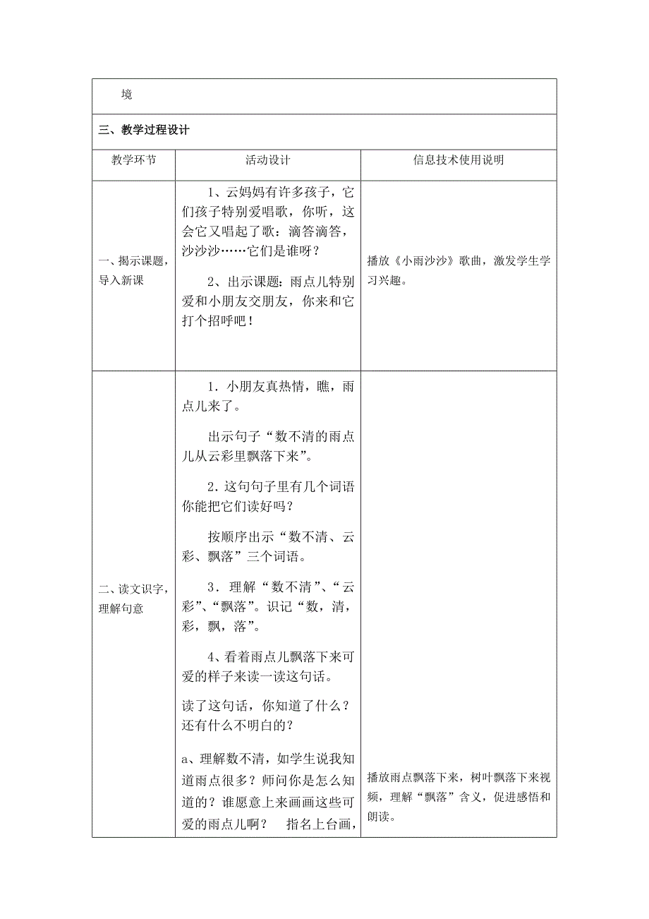 教学设计雨点儿.docx_第2页