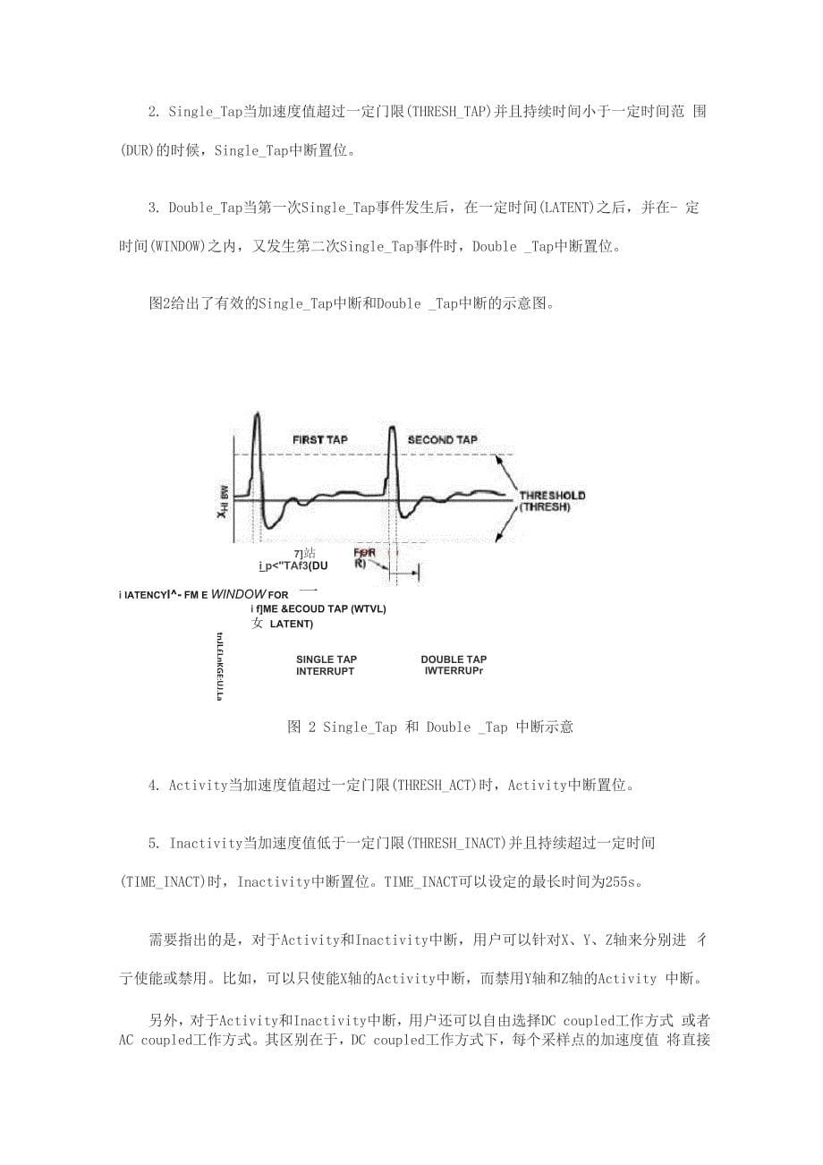 三轴加速度传感器在跌倒检测中的应用_第5页