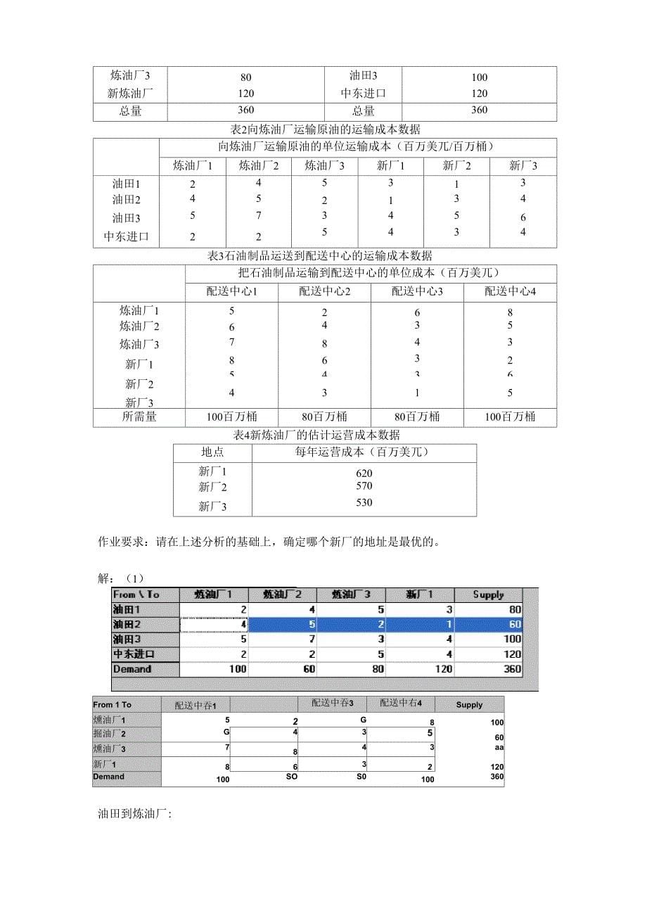 WinQSB20软件实例分析与求解答案_第5页