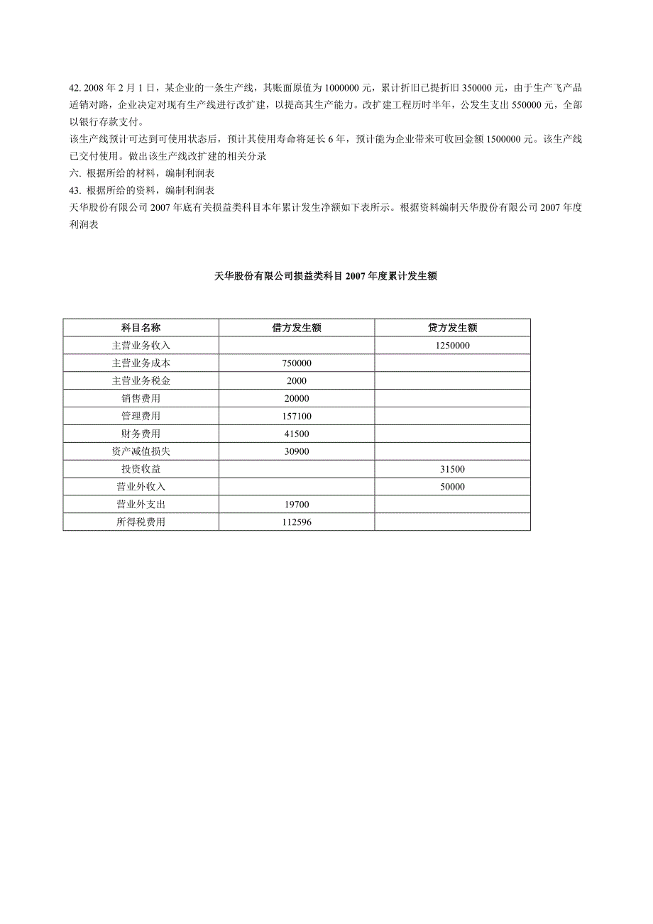 会计证考试模拟试题及解析_第3页