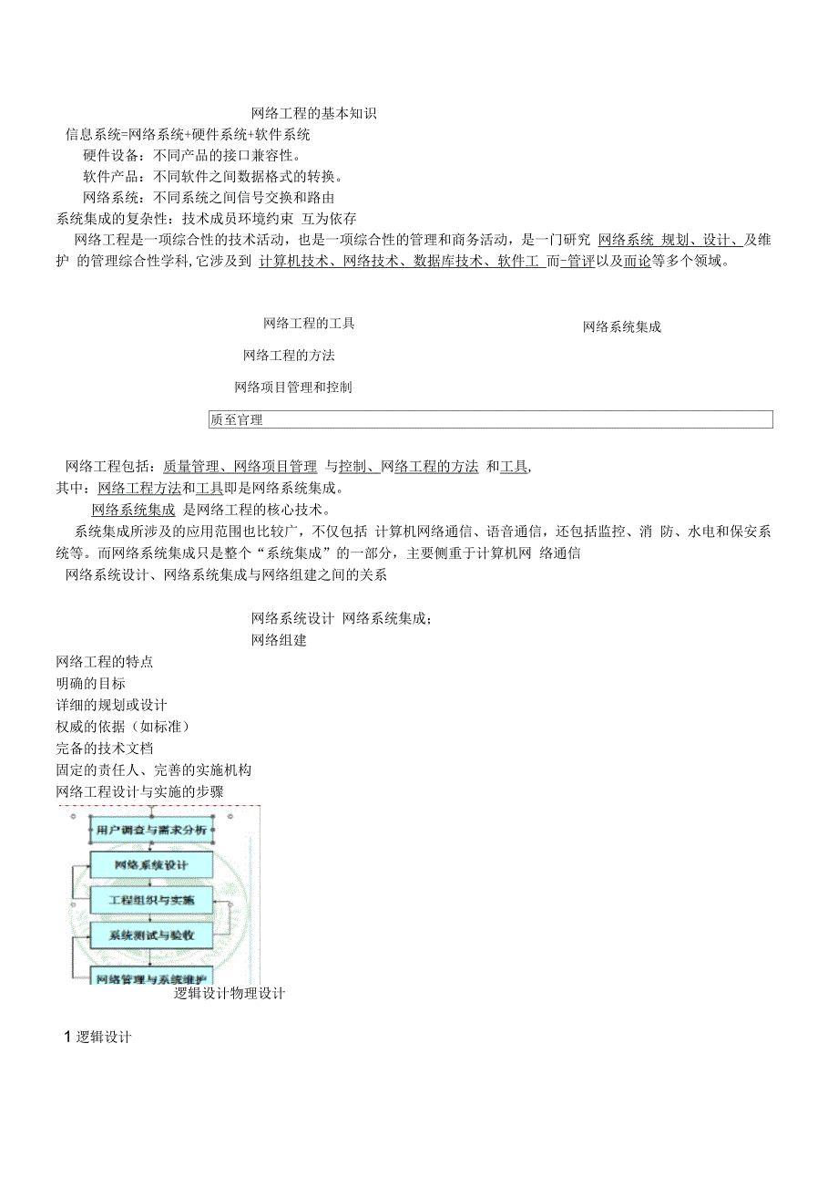 网络工程的基本知识_第1页