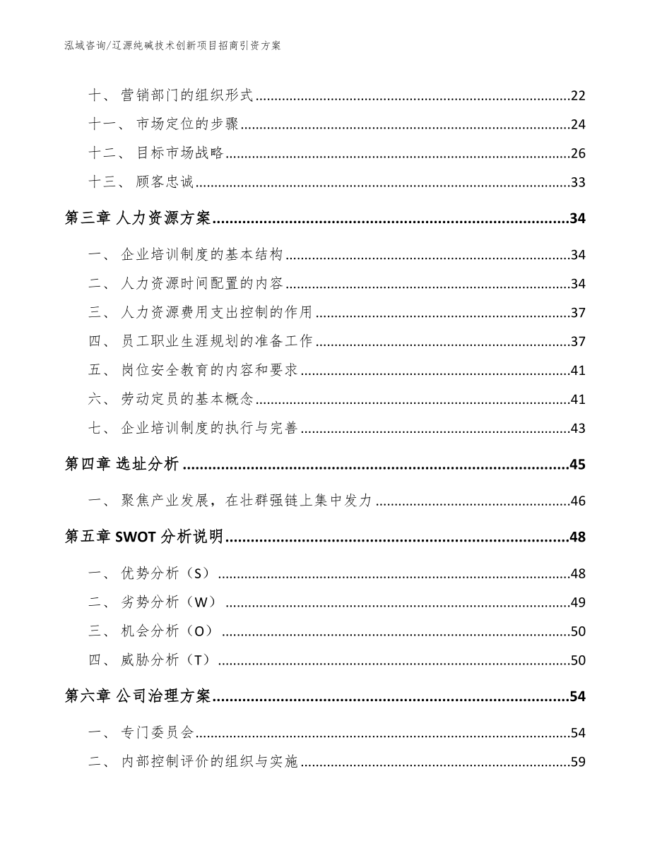 辽源纯碱技术创新项目招商引资方案_第3页