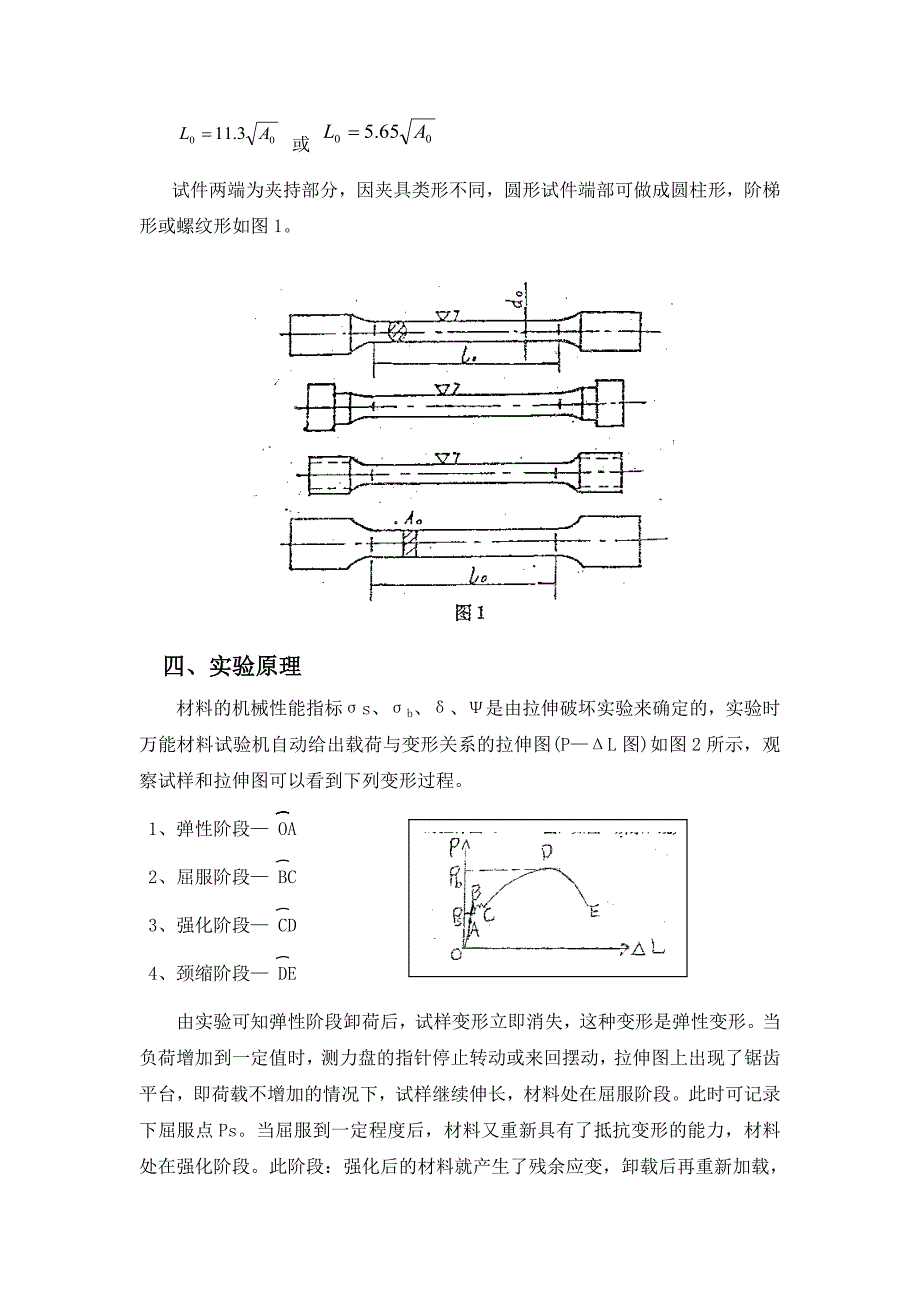 实验1拉压试验_第2页