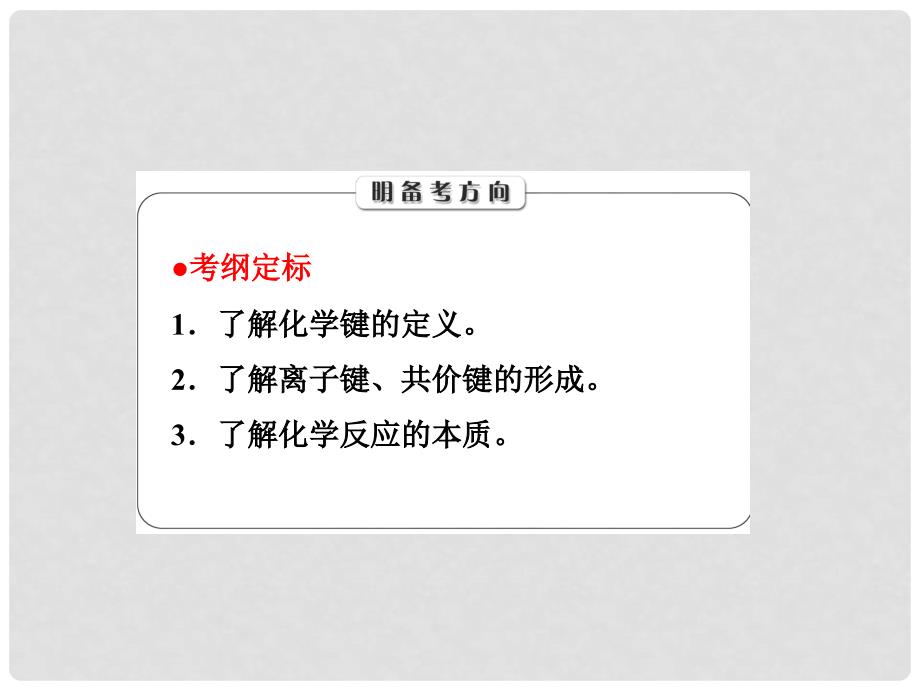 高考化学总复习“点、面、线”备考全攻略 53 化学键课件 新人教版_第2页