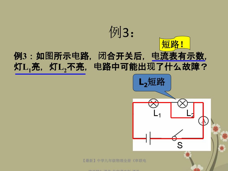 最新九年级物理全册串联电路故障北京课改版_第4页