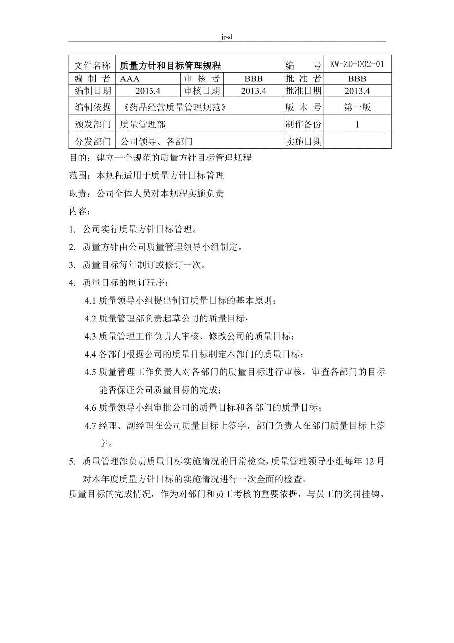 医药零售企业质量管理制度文件大全_第4页