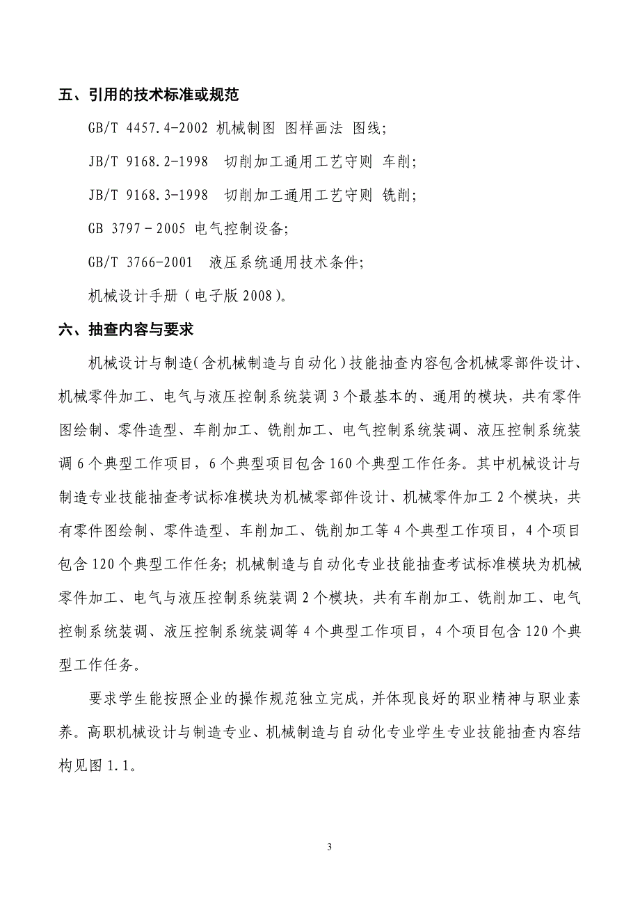 机械制造与自动化专业技能抽查标准_第5页