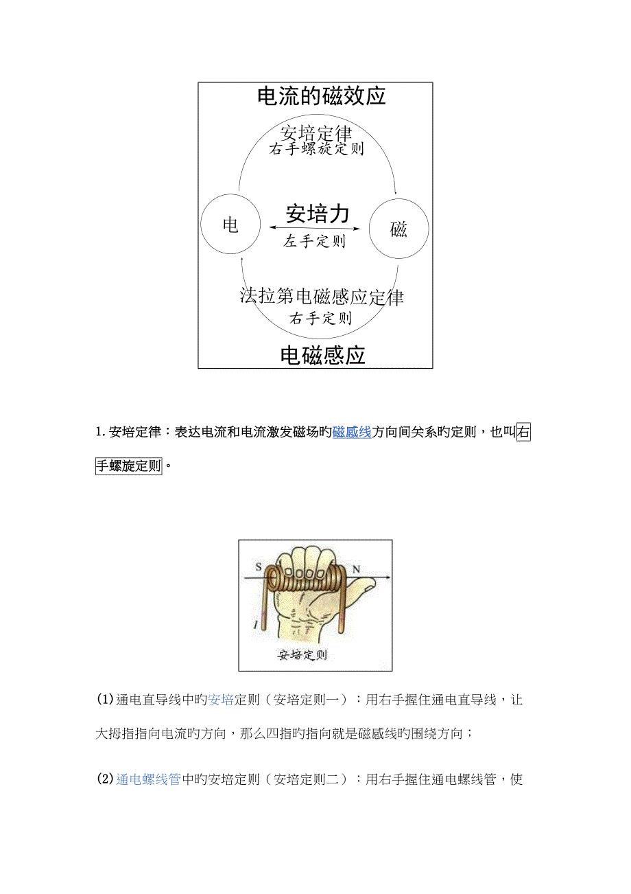 2023年初中物理电磁感应发电机知识点与习题含答案好.doc_第1页