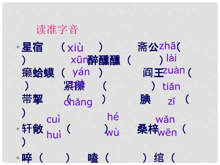 广东省珠海市九年级语文上册 范进中举课件 新人教版_第5页