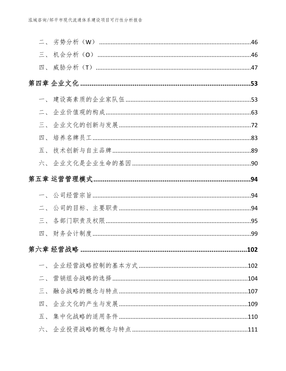 邹平市现代流通体系建设项目可行性分析报告_第2页