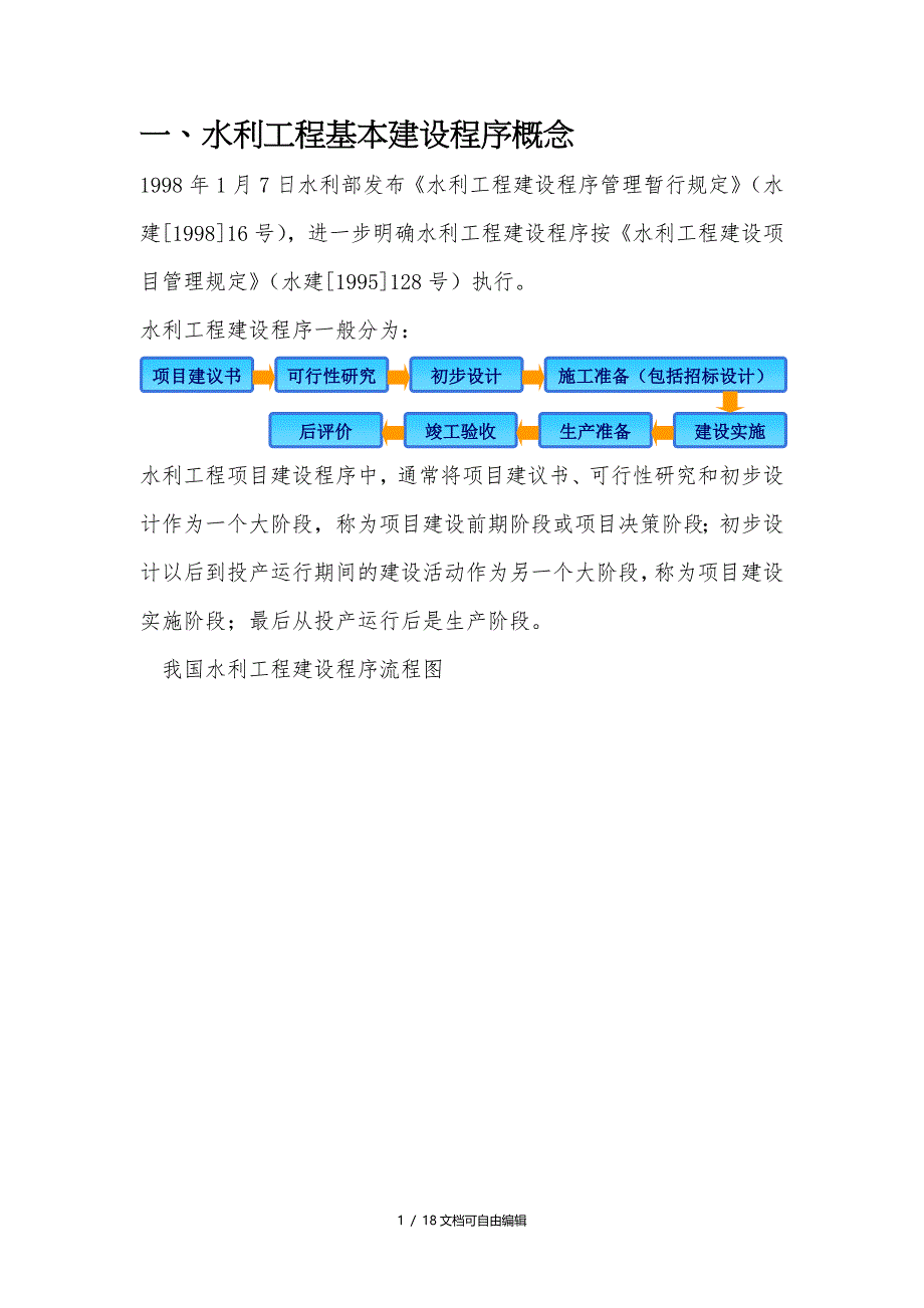 水利工程建设基本程序_第1页