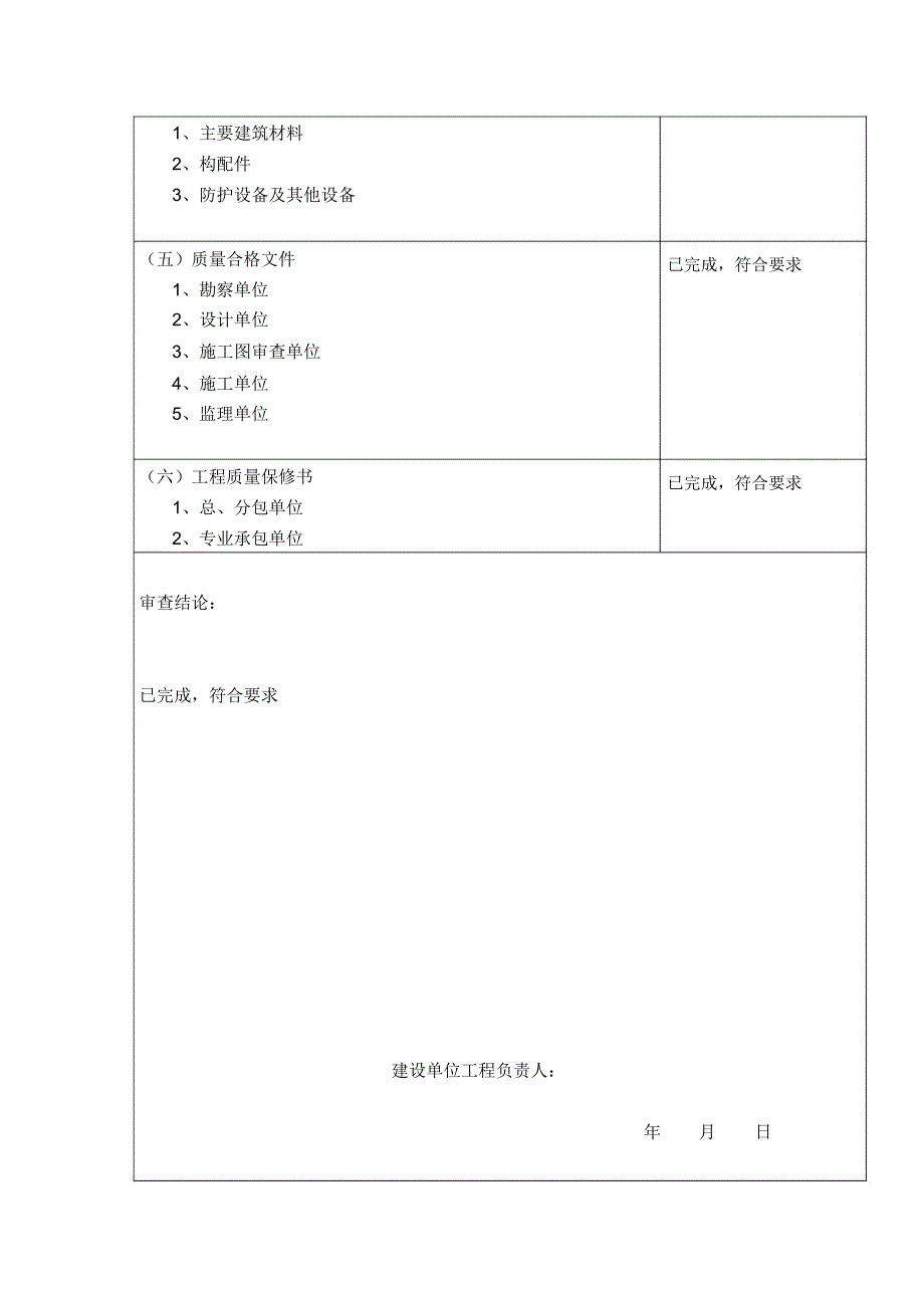 河北省人防工程竣工验收报告_第4页