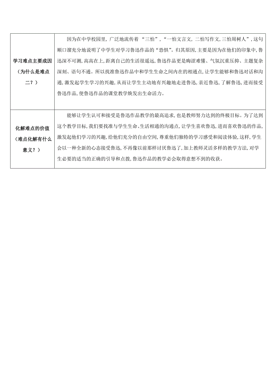 语文 初中 初三 沪教版 第三单元 走近鲁迅_第2页