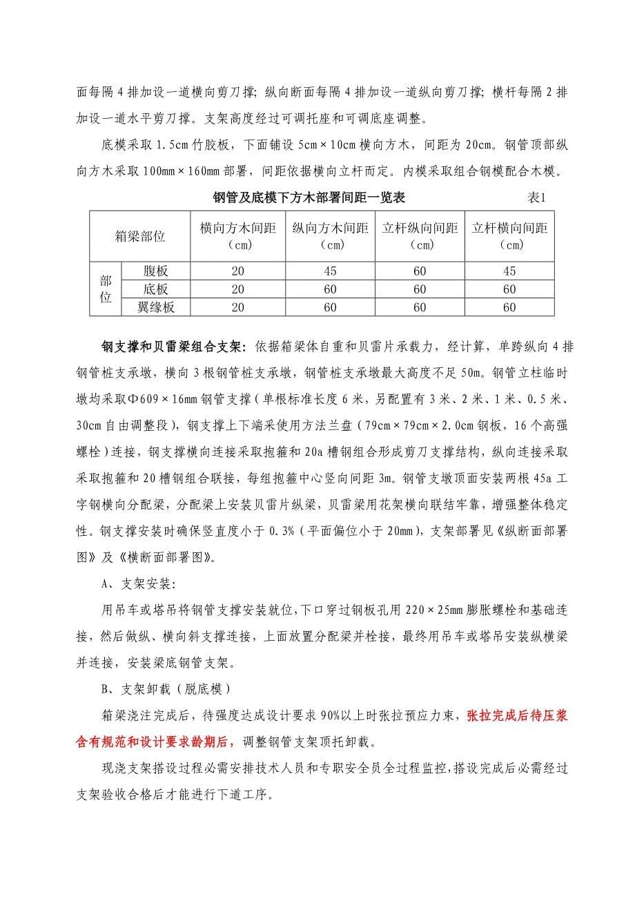 箱梁贝雷梁支架现浇综合项目施工专项方案.doc_第5页