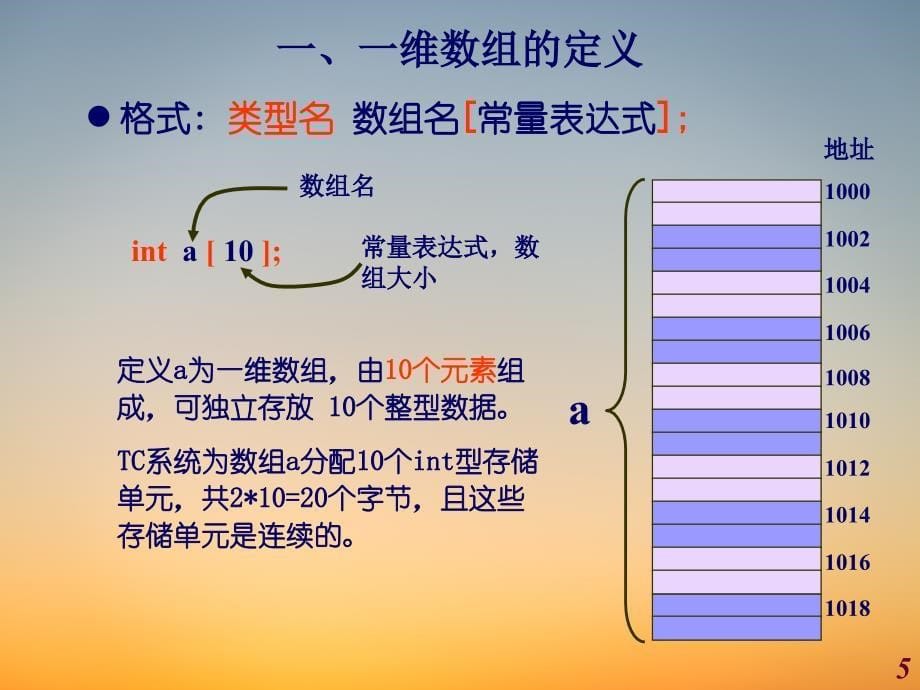 C语言新教材PPT课堂课件-5-数组_第5页