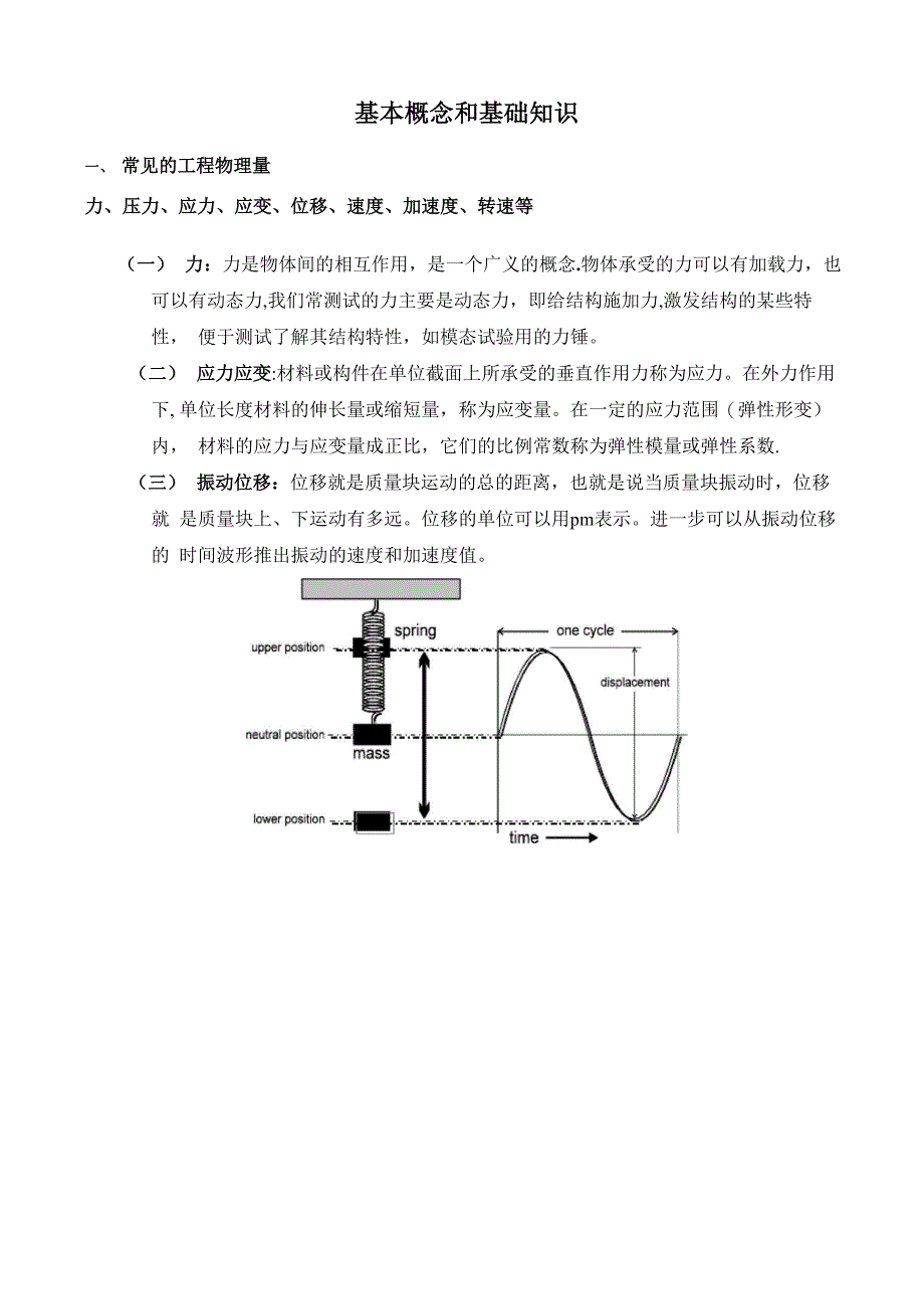 振动基础知识_第1页