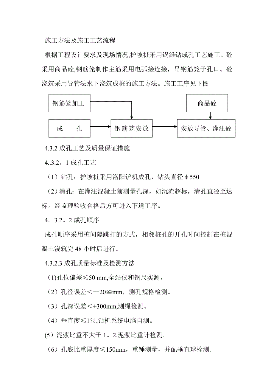 基坑土钉墙支护专项施工方案及施工组织设计.doc_第4页