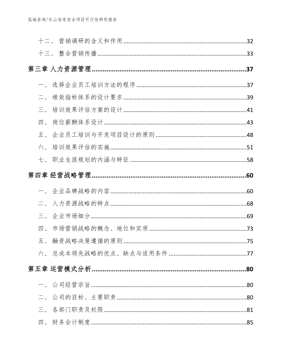 乐山信息安全项目可行性研究报告范文参考_第3页