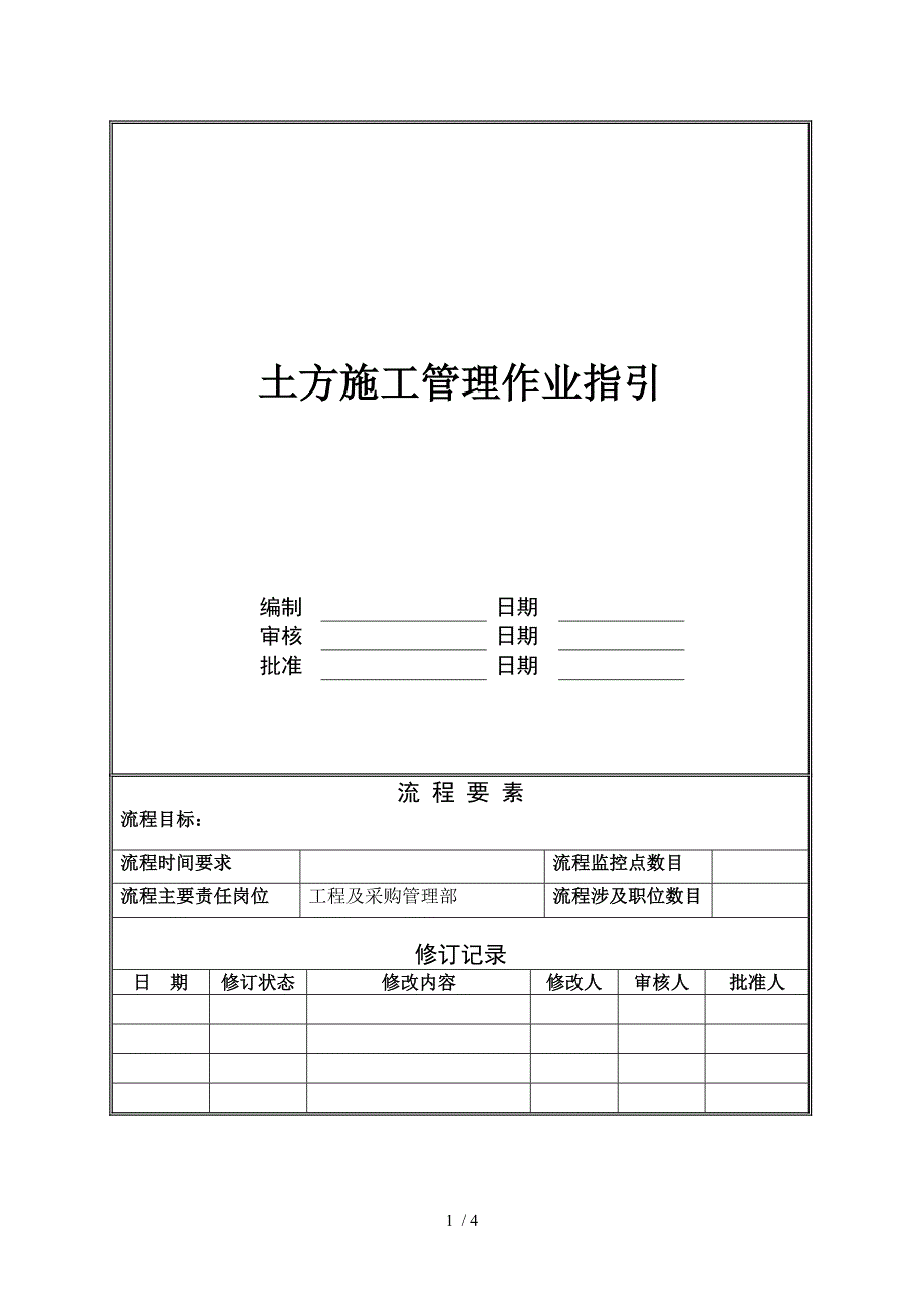 NBVKWIPR024土方施工管理作业指引_第1页