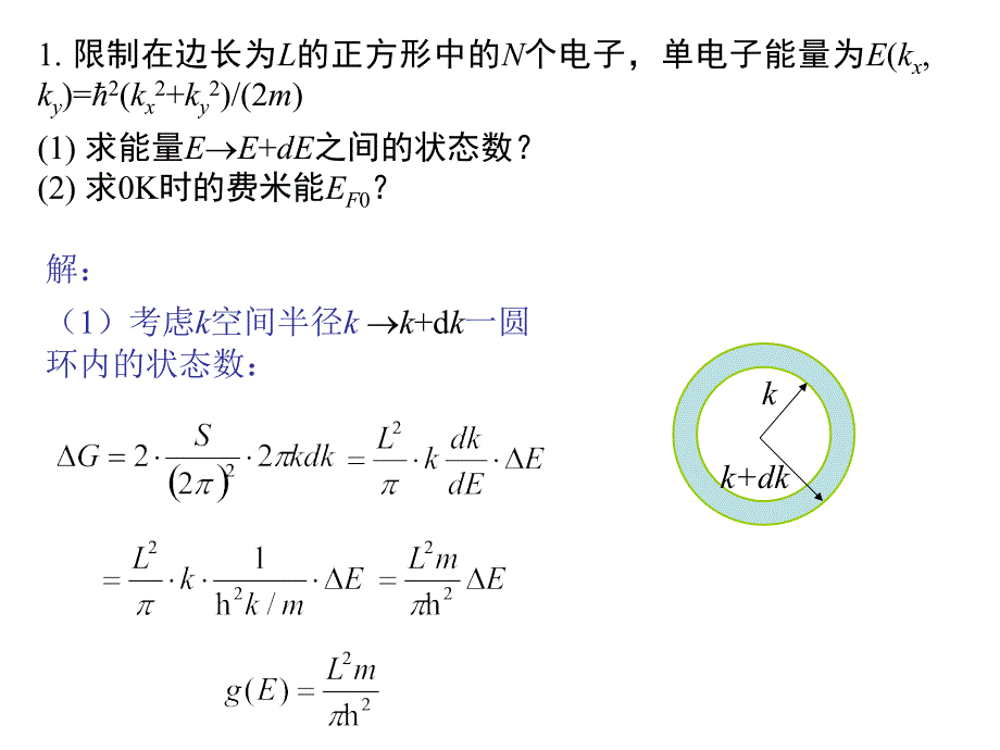 固体物理金属电子论作业答案.ppt_第1页