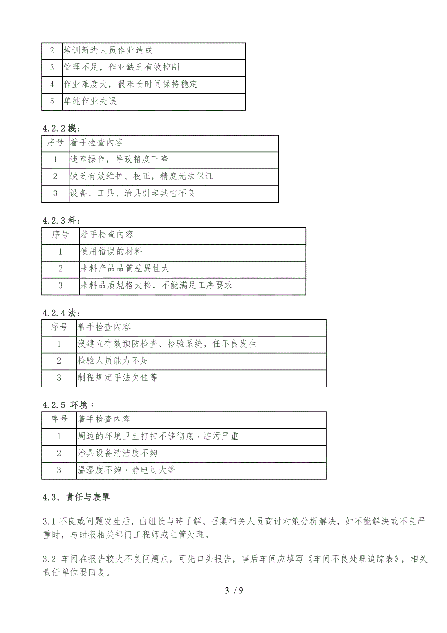 不良品处理作业规范处理方法及管理制度_第3页