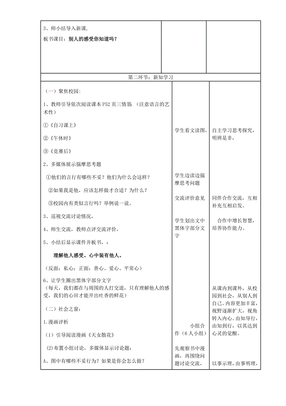 《别人的感受你知道吗？》教学设计.docx_第2页