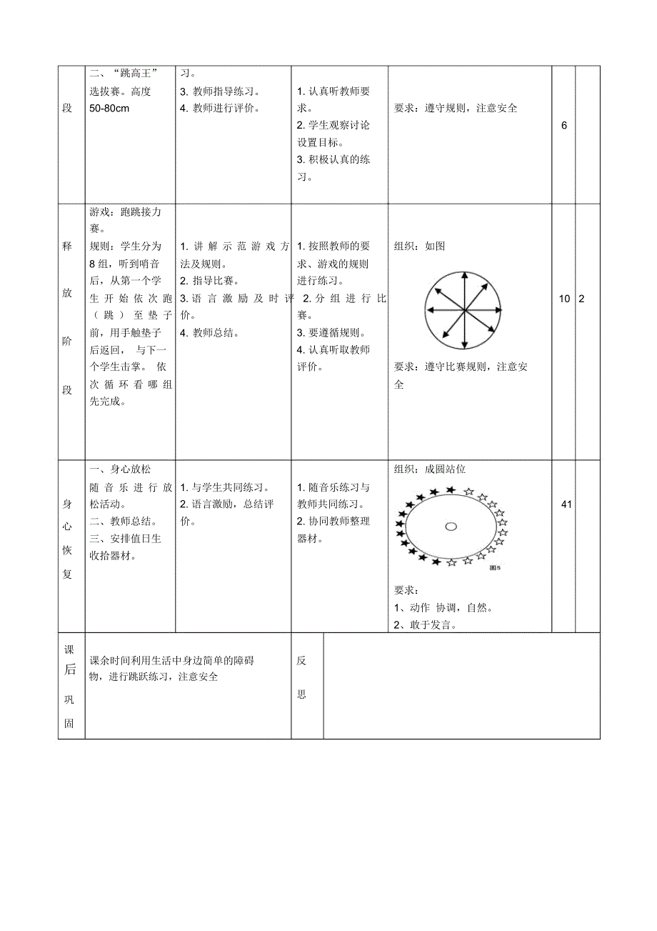 小学体育《跨越式跳高》教案_第2页