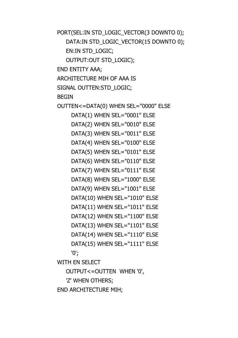 16选1多多路数据选择器设计.docx_第2页