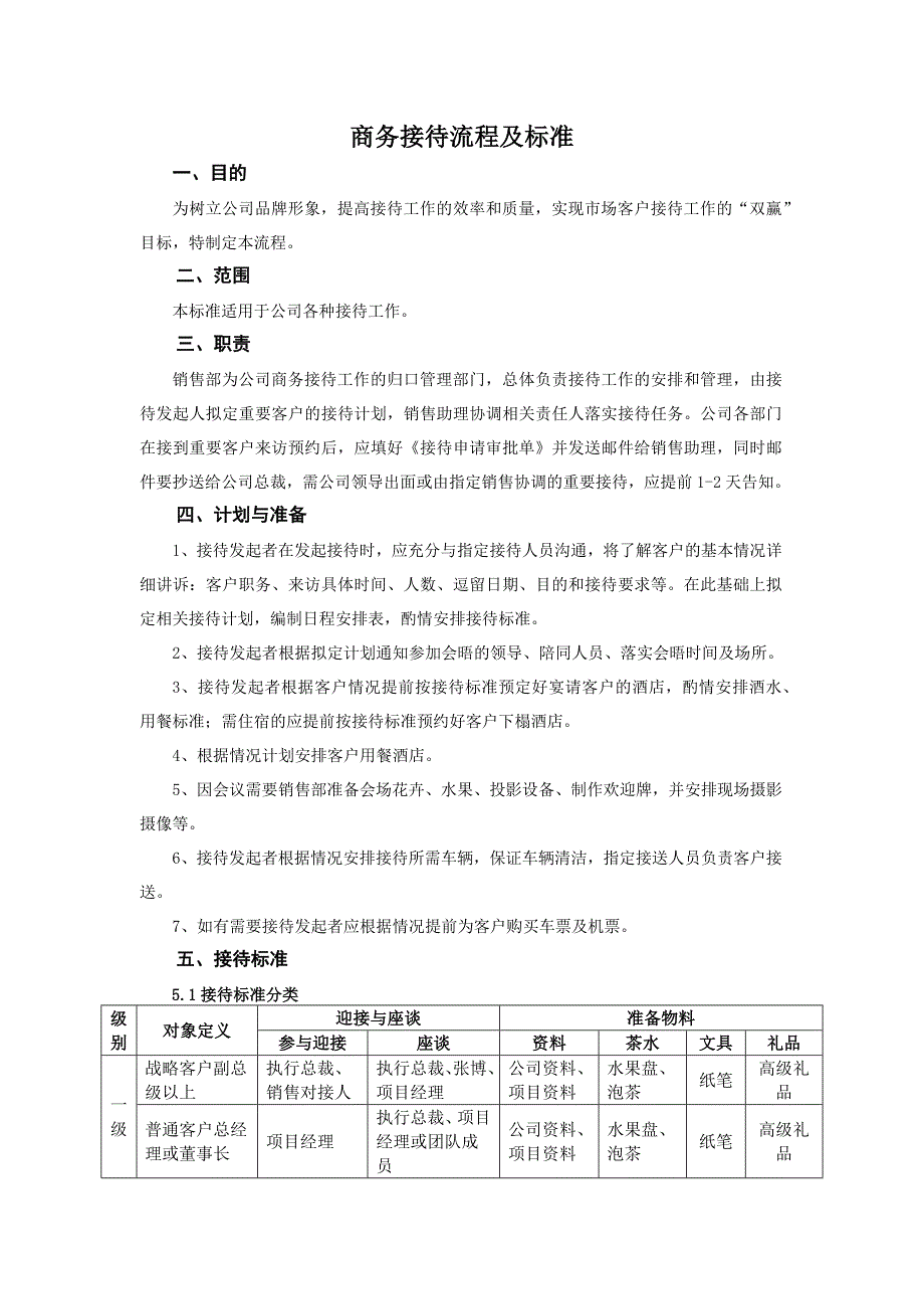 商务接待流程及标准_第1页