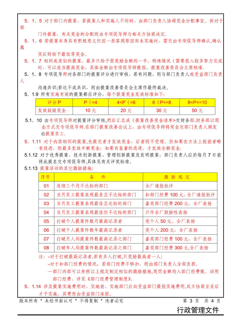 提案改善和专项奖励制度_第4页