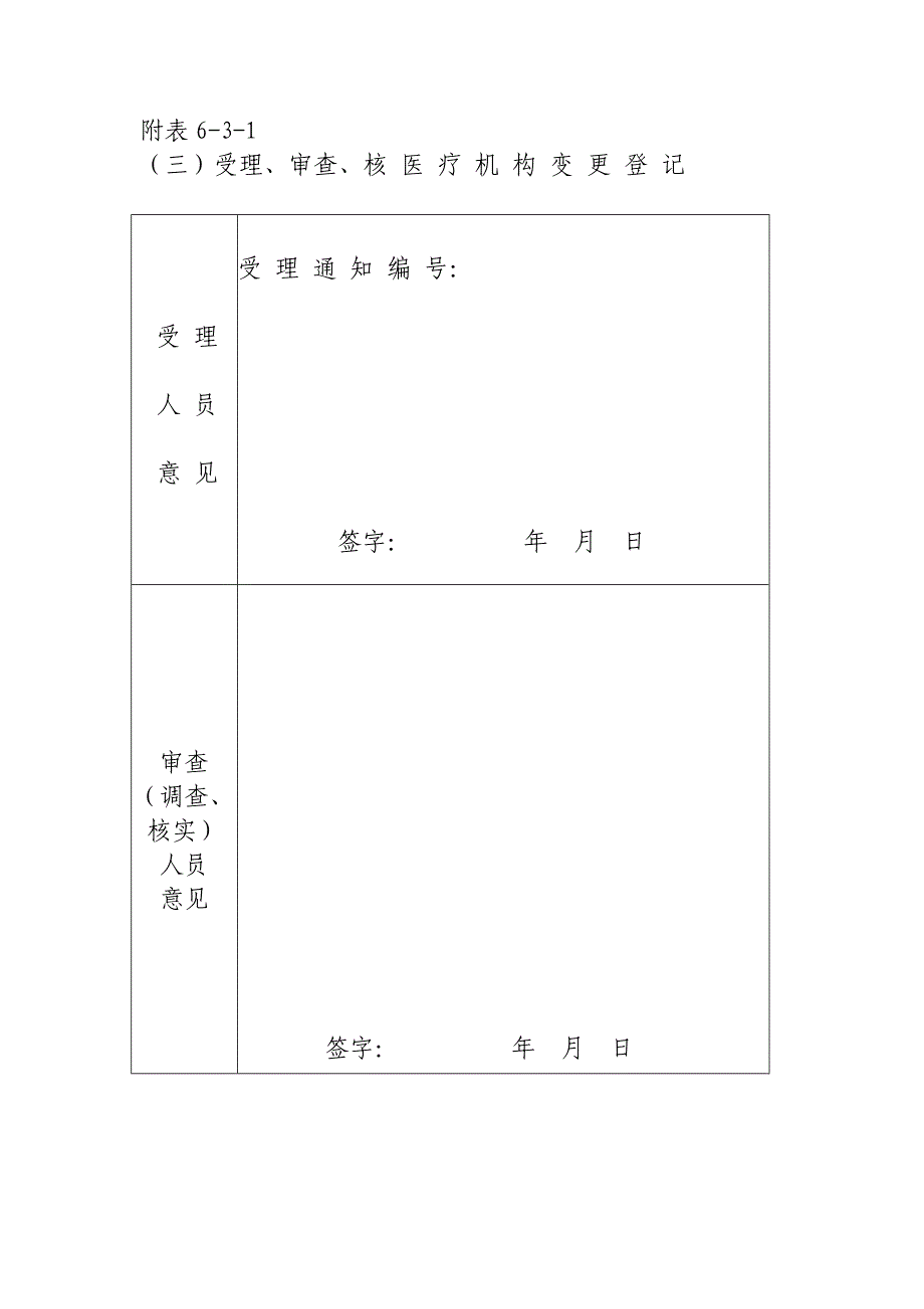 医疗机构变更申请书_第4页