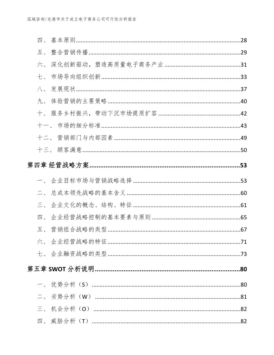 龙港市关于成立电子商务公司可行性分析报告_模板参考_第2页