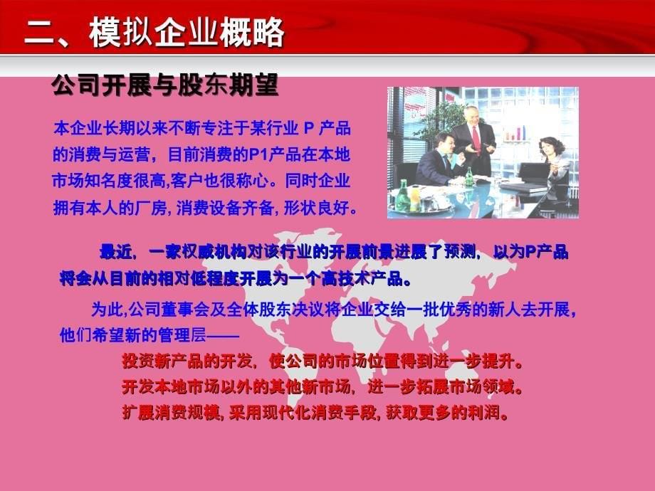 用友erp沙盘模拟授课ppt课件_第5页