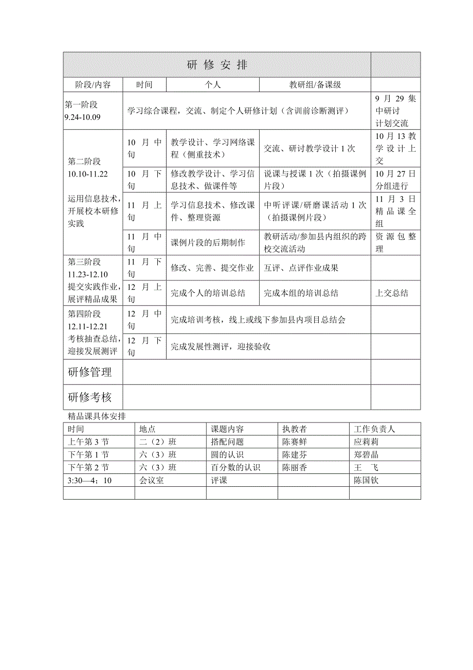 海滨一小信息技术提升工程数学教研组工作计划_第2页