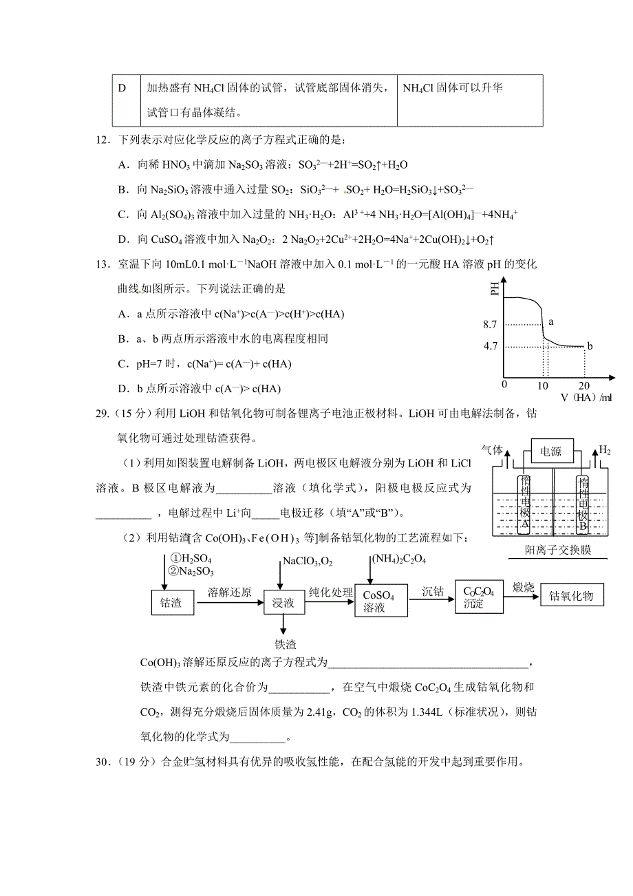 2015年[山东卷]（教育精品）_第2页