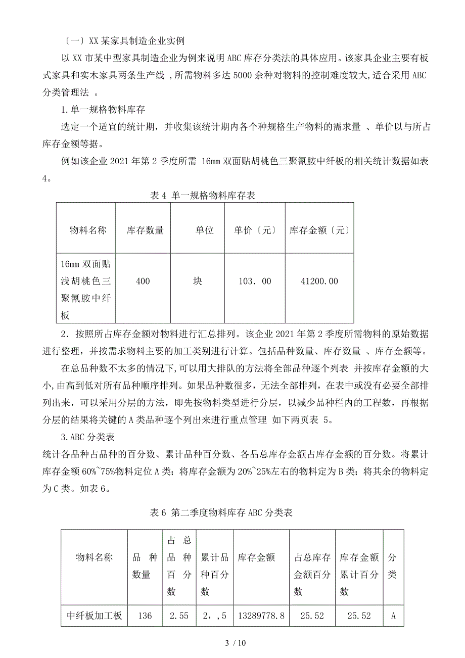 ABC分类法库存管理应用大全_第3页