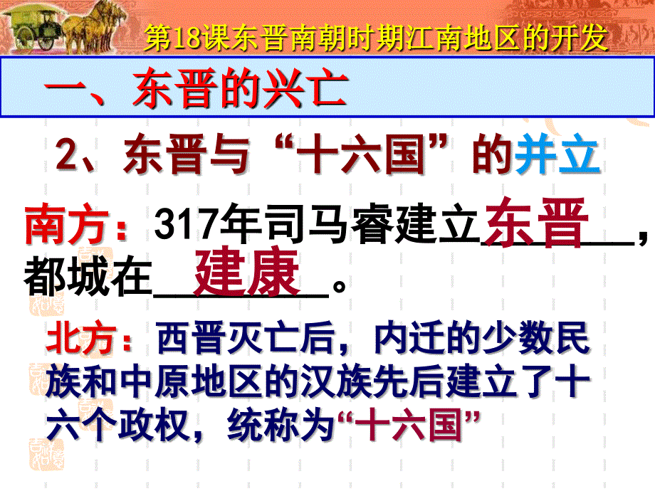 人教版七年级上册第四单元第18课东晋南朝时期江南地区的开发精品课件28张PPT_第4页