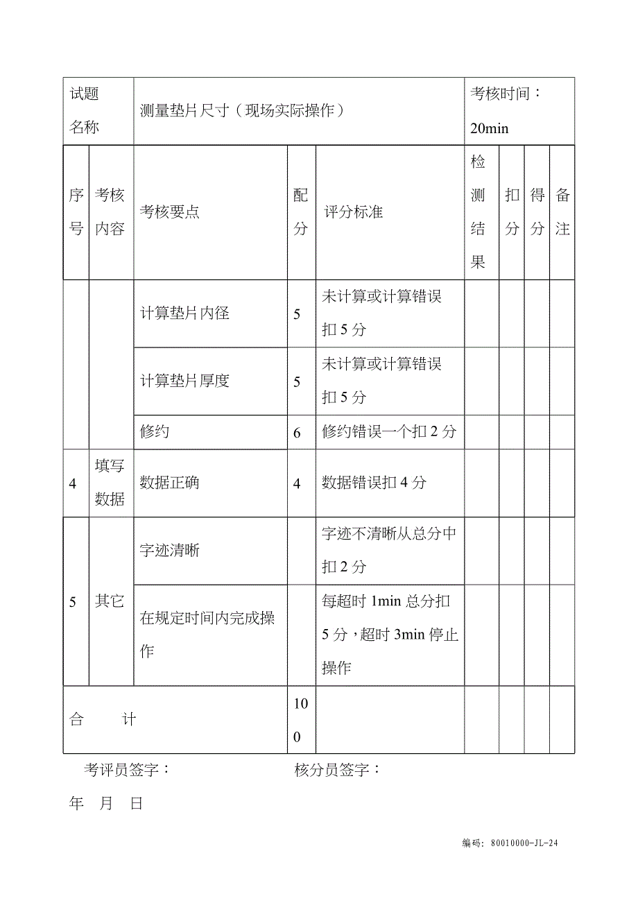 热工自动化设备检修中级工实际试题_第3页