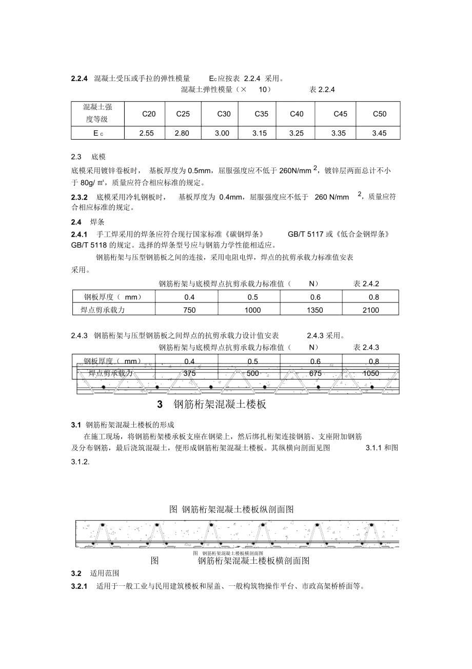 钢筋桁架楼承板设计手册2_第5页