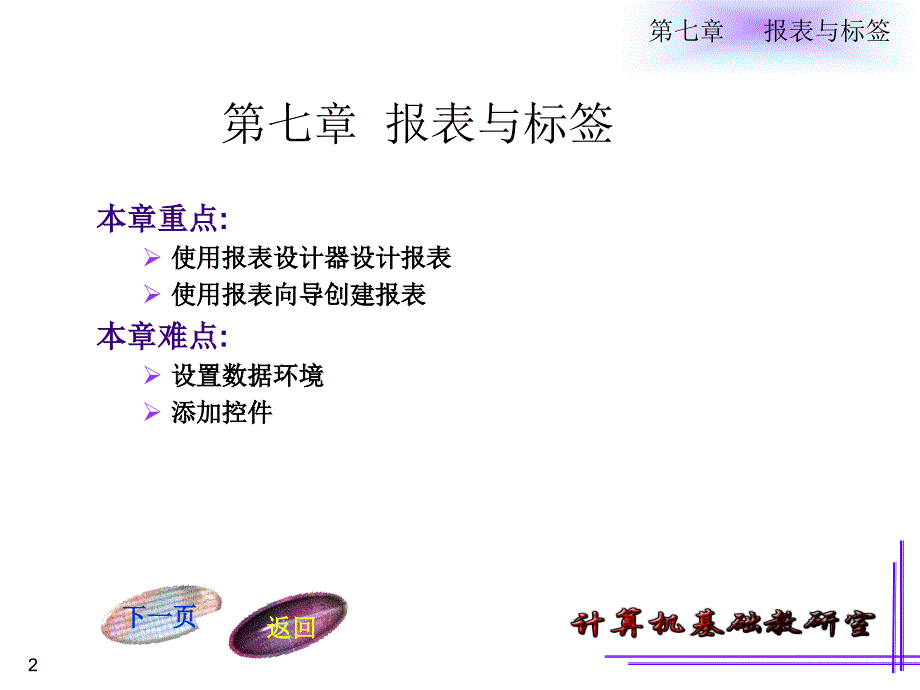 第七章报表与标签_第2页