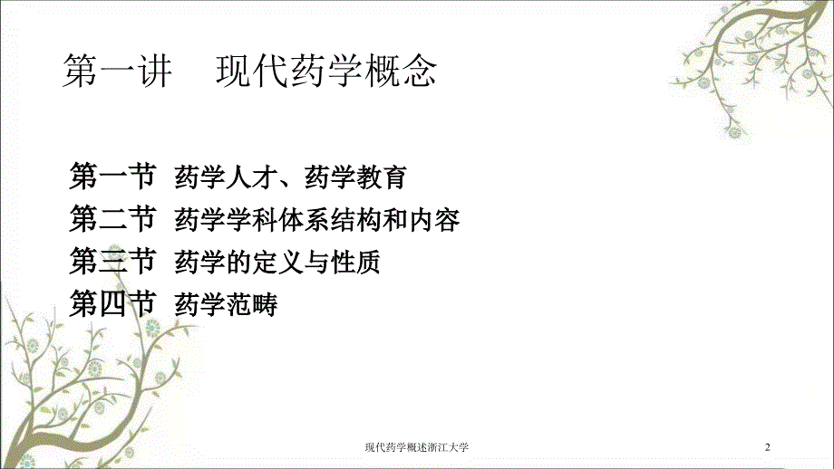 现代药学概述浙江大学_第2页