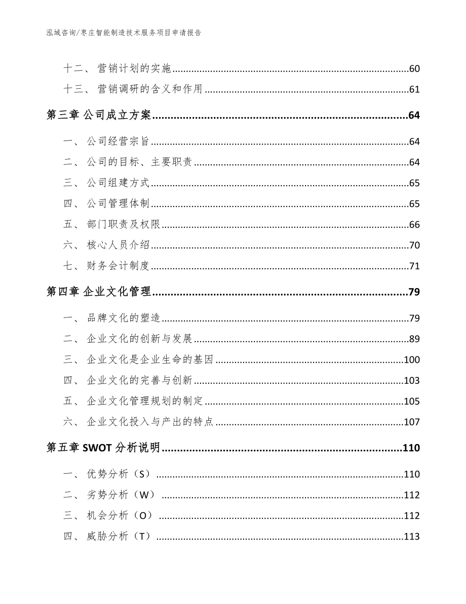 枣庄智能制造技术服务项目申请报告_范文参考_第2页