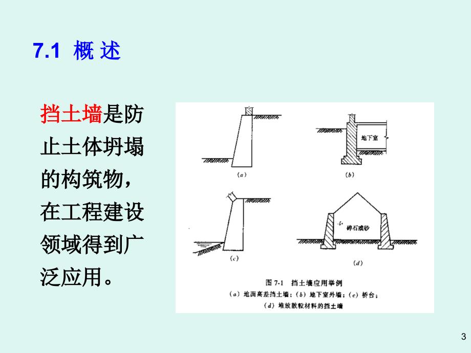 各种常用挡土墙PPT课件_第3页