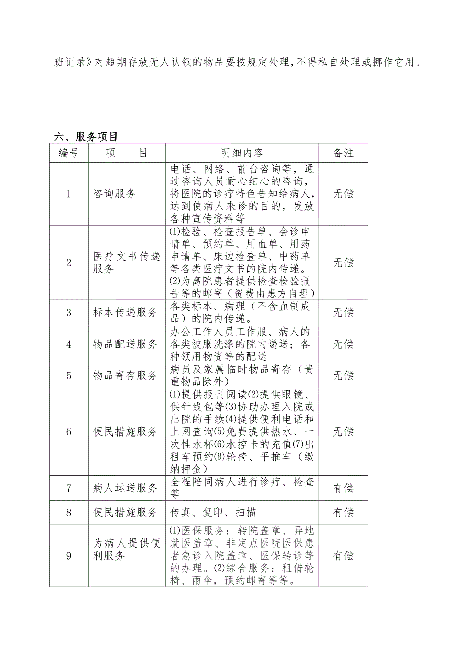 医院客服中心管理实施方案制度、职责、目标.doc_第4页