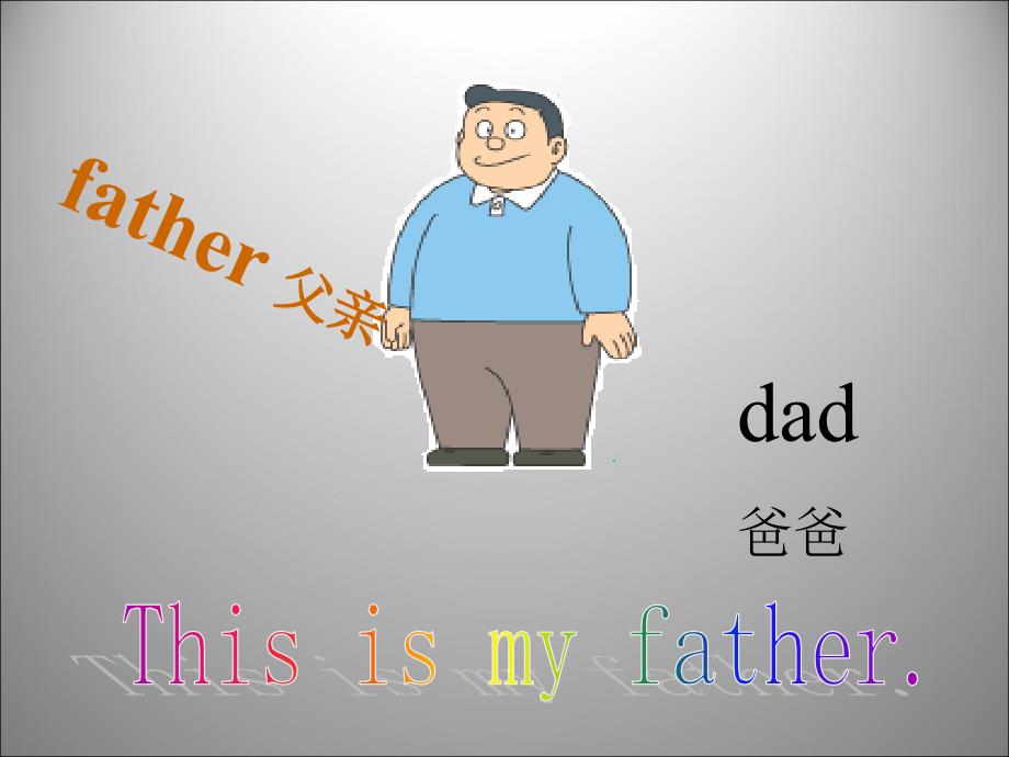 三年级下英语课件Unit3Thisismyfather1人教版精通_第3页