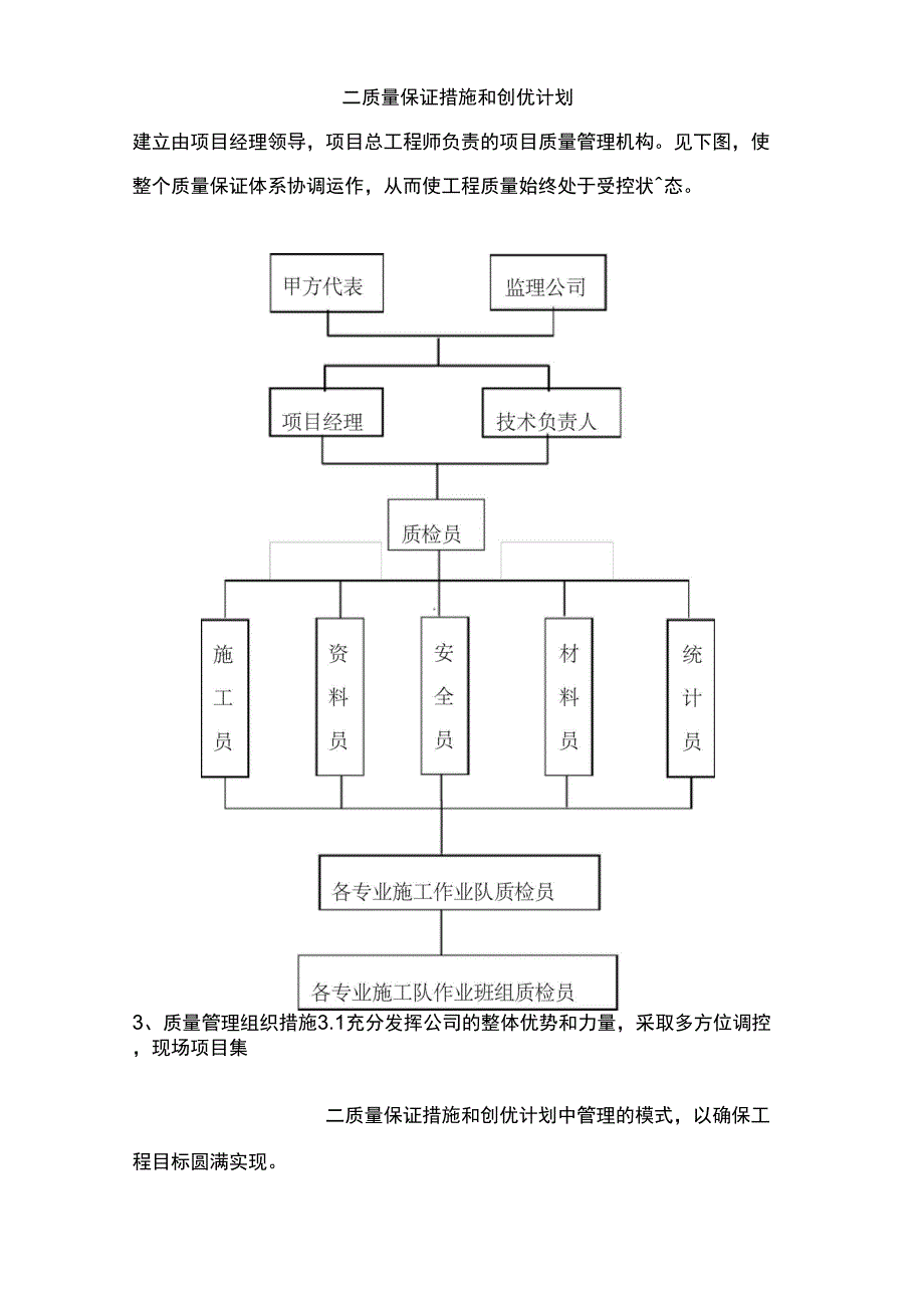 二质量保证措施和创优计划_第2页