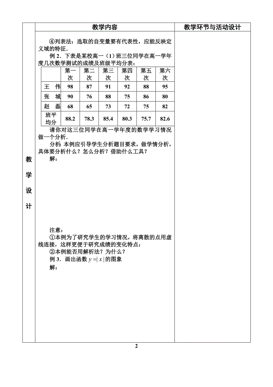 函数的表示法（一）_第2页